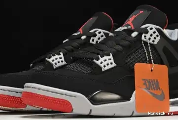CEMENT BLACK  BRED (2019) - JORDAN 4 0425